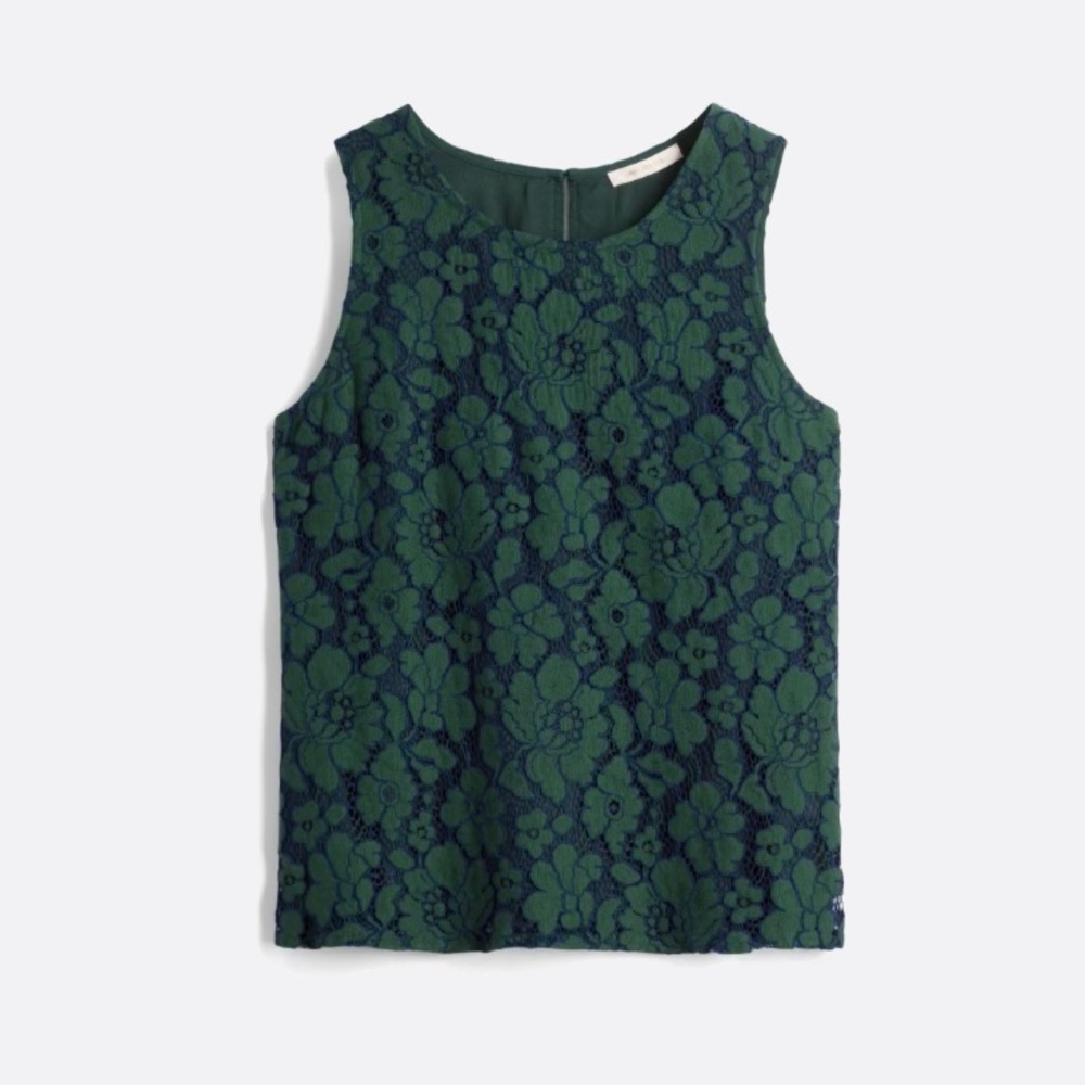 Skies Are Blue Lace Top